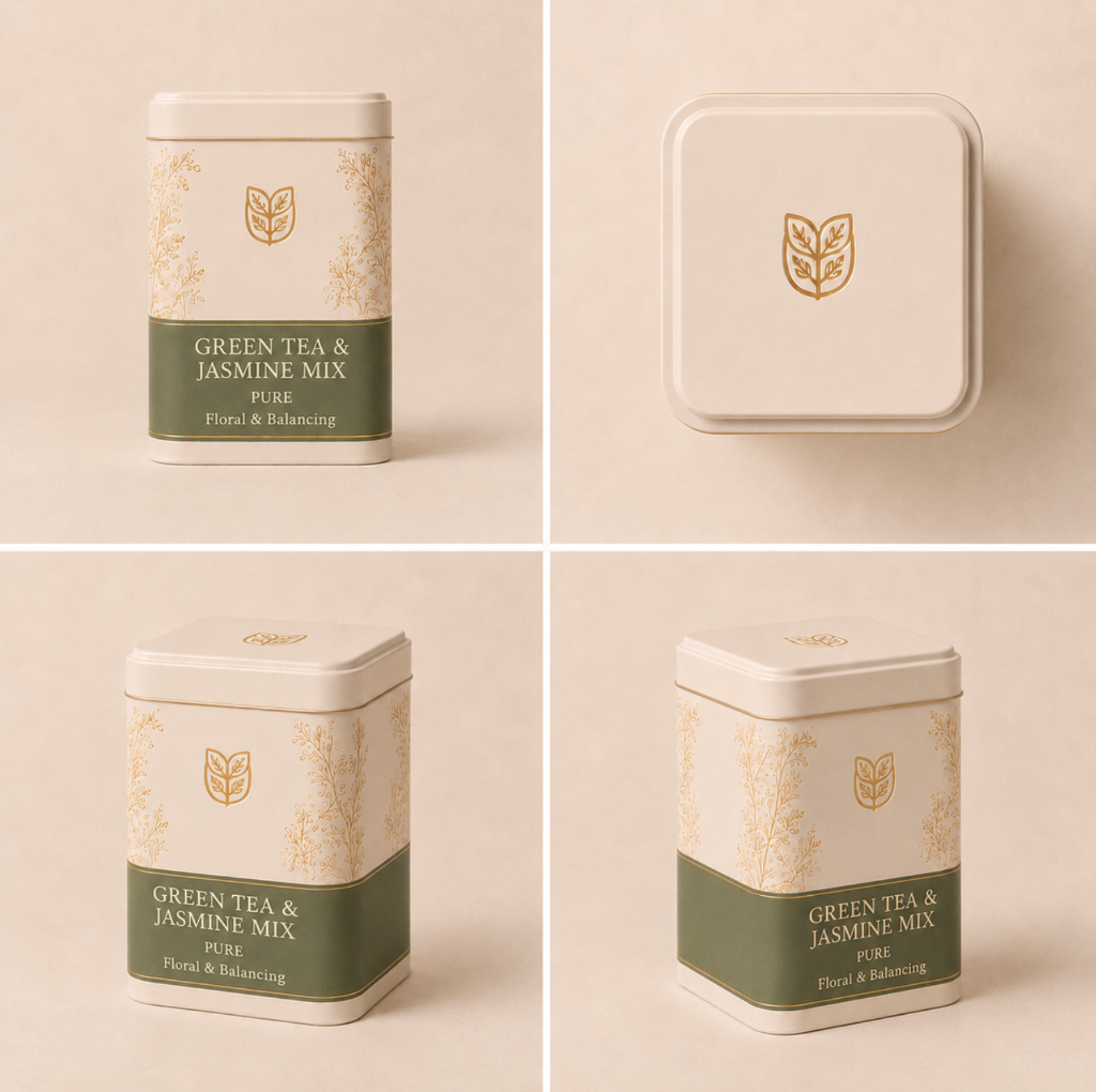 Green Tea & Jasmine Mix — 1 kg bulk